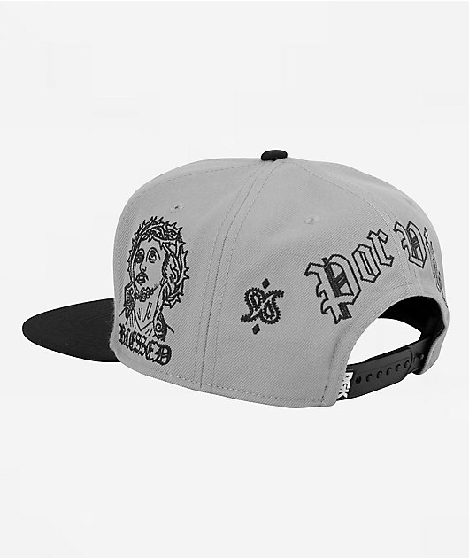 DGK Armor Grey Snapback Hat