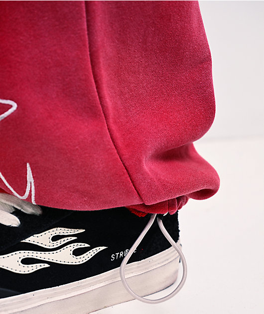 DGK Battalion Red Wash Sweatpants