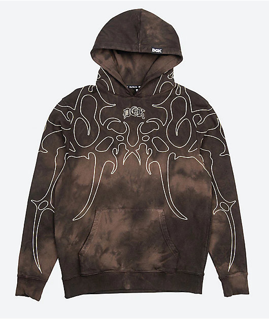DGK Blade Washed Brown Hoodie