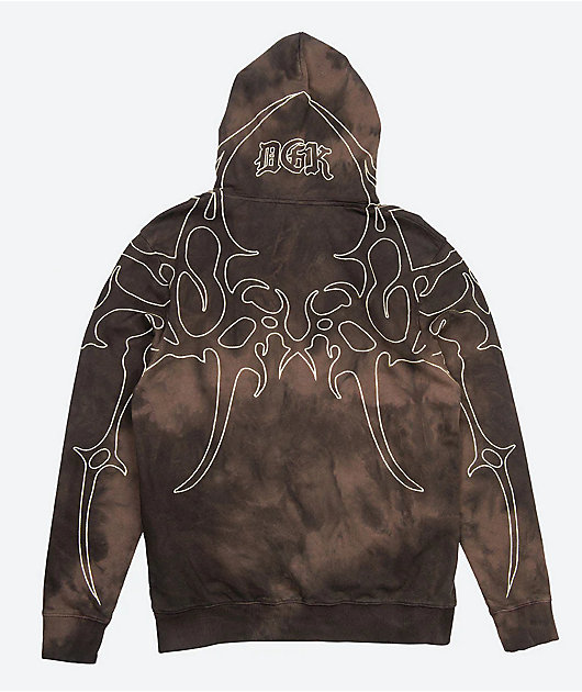 DGK Blade Washed Brown Hoodie