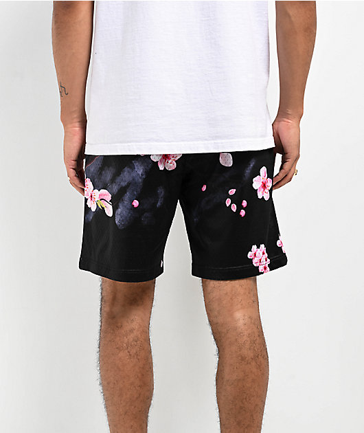 DGK Blossom Black Mesh Shorts | Zumiez