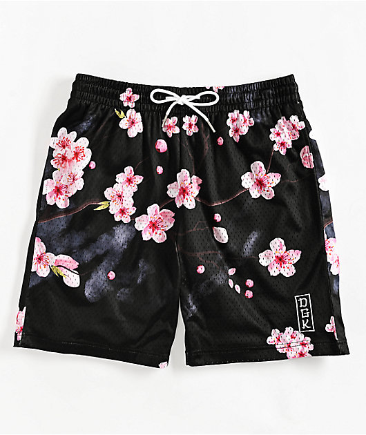 DGK Blossom Black Mesh Shorts | Zumiez