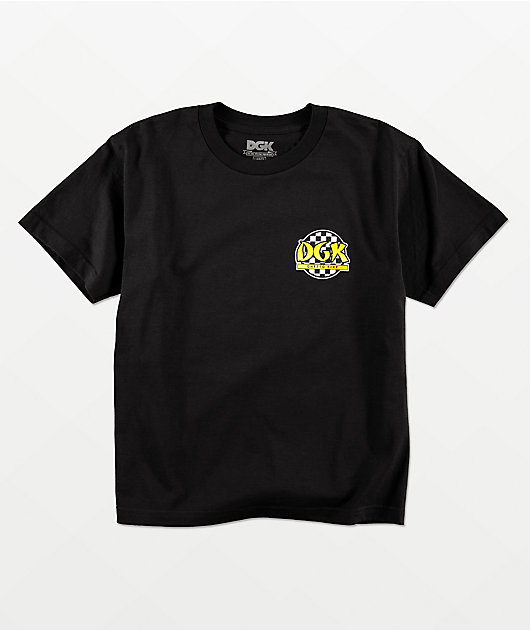 DGK Boys Ghetto Fire Black T-Shirt