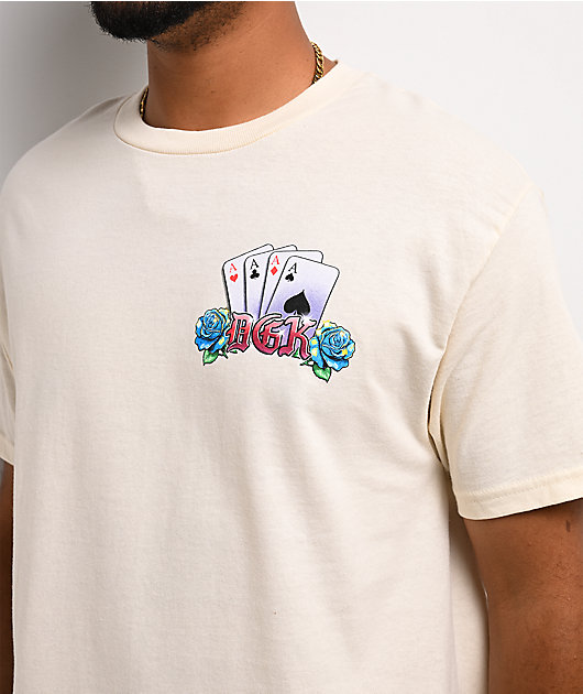 DGK Candy Aces Cream T-Shirt