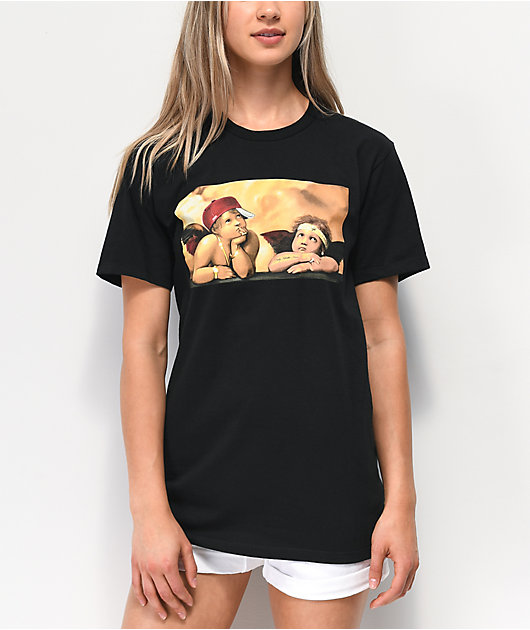 black cherub t shirt