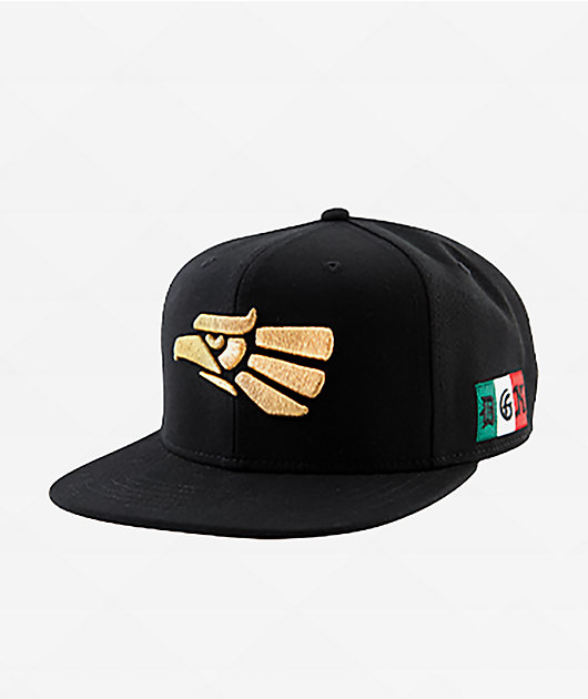 DGK Ciudad Black Snapback Hat
