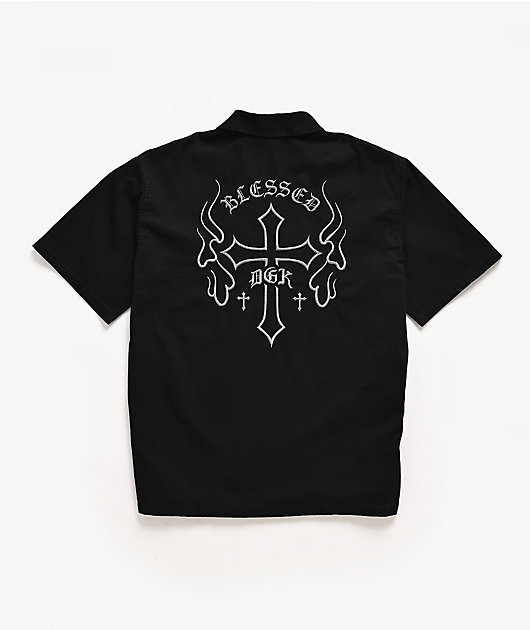 DGK Core Lord Black Work Shirt