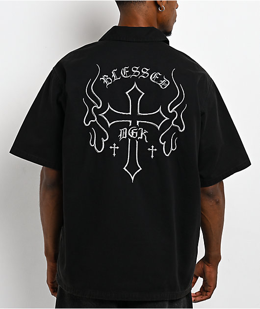 DGK Core Lord Black Work Shirt