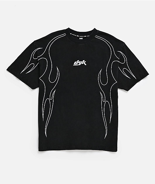 DGK Cutlass Black Wash Boxy T-Shirt