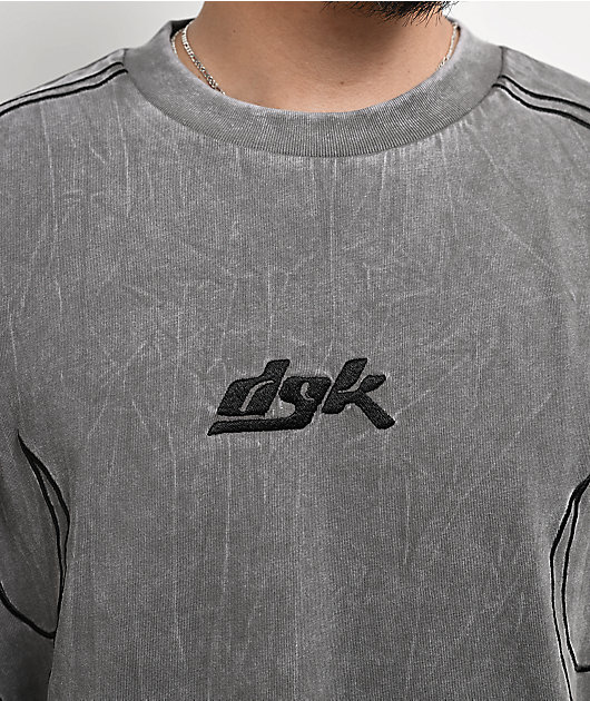DGK Cutlass Grey Wash Boxy T-Shirt