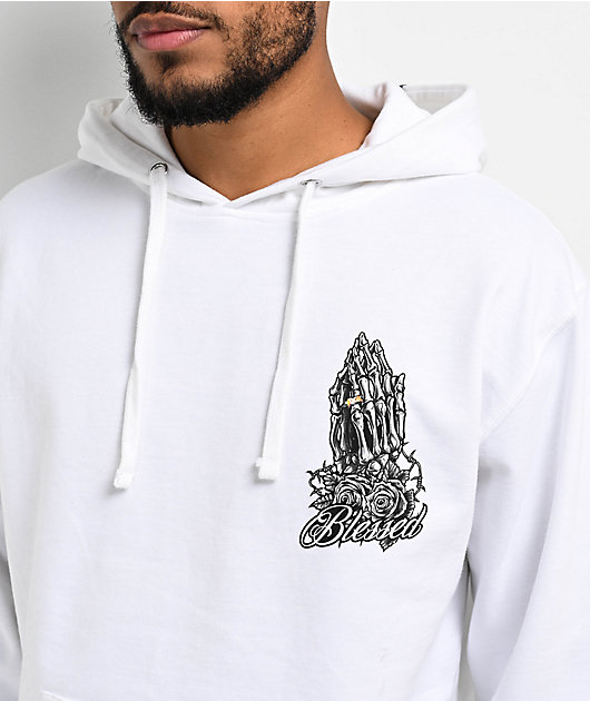 White hoodie clearance zumiez