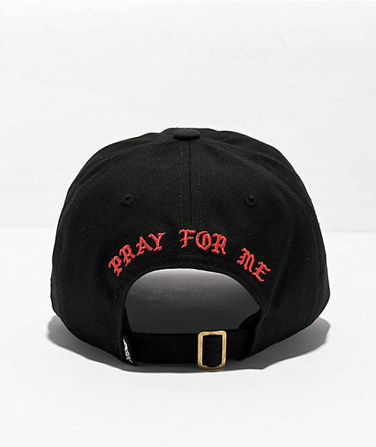 DGK Devotion Black Strapback Hat