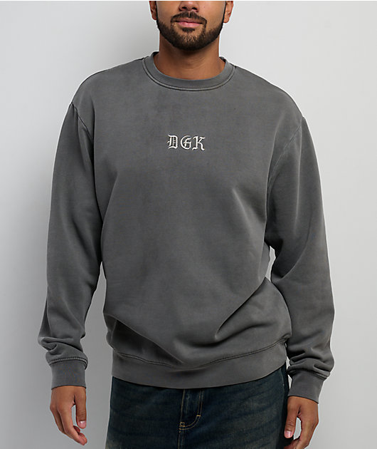 DGK Divinity Grey Crewneck Sweatshirt | Zumiez