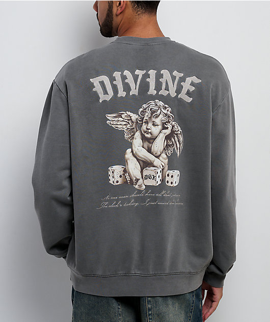 B*i様 DG Crew Sweater ロゴ スウェット DGK Divinity Grey Crewneck Sweatshirt | Zumiez