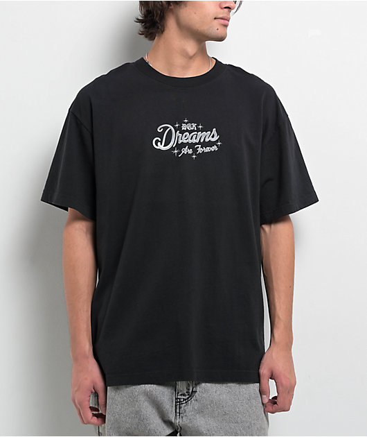 DGK Dreams Are Forever Heavyweight Vintage Black T-Shirt