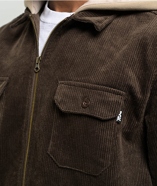 DGK Eternity Brown Corduroy Jacket | Zumiez