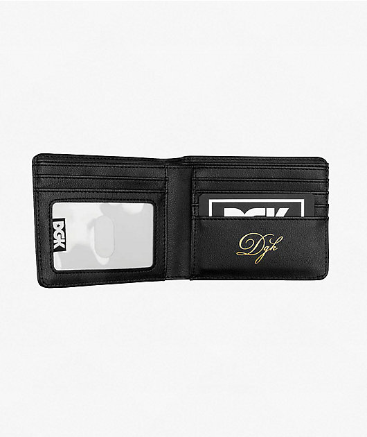 DGK Faith Black Bifold Wallet