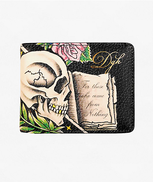 DGK Faith Black Bifold Wallet