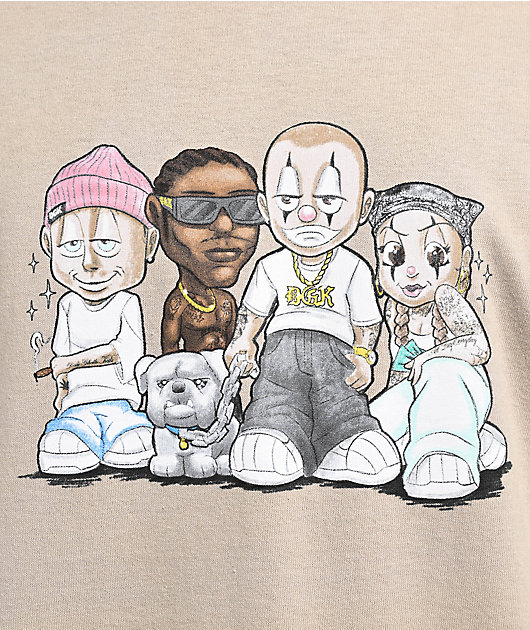 DGK Family First Sand T-Shirt