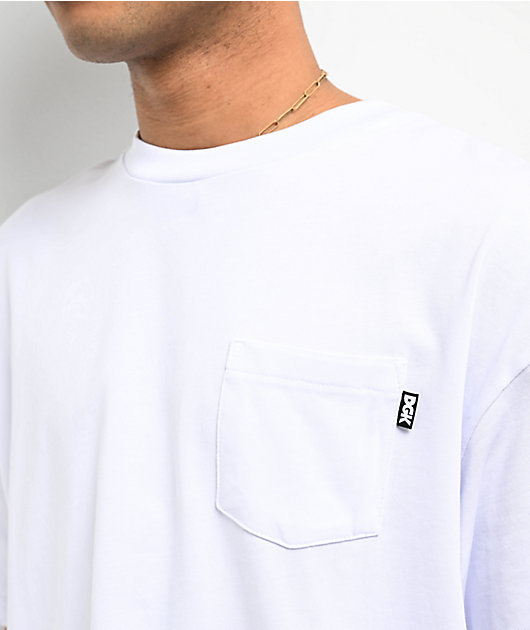 DGK Fuji White Heavywight Knit T-Shirt | Zumiez