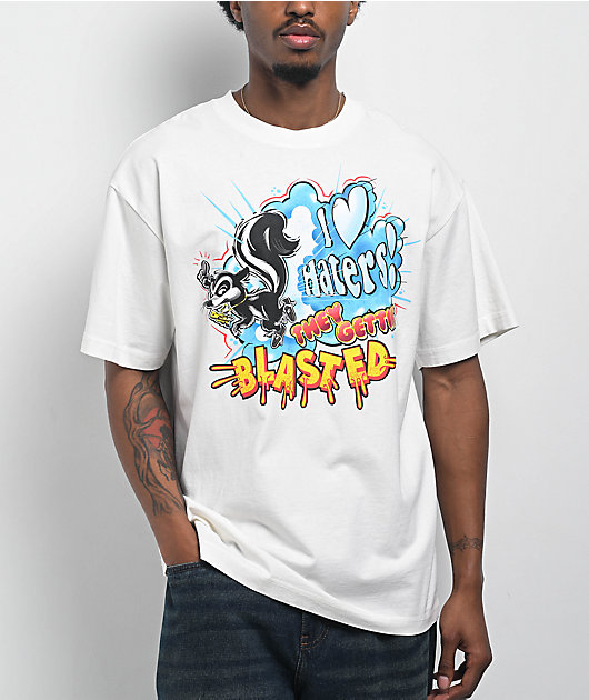 DGK Get Blasted Heavyweight White T-Shirt | Zumiez