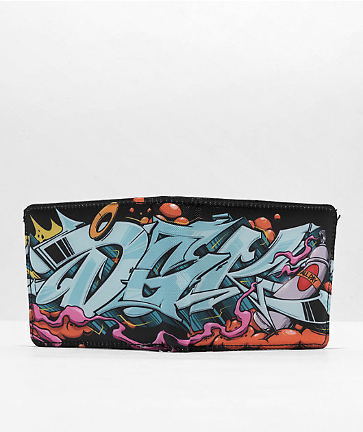 DGK Get Up Black Bifold Wallet