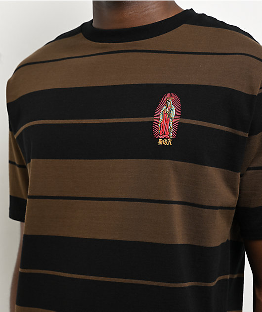 DGK Glory Black & Chocolate Knit T-Shirt