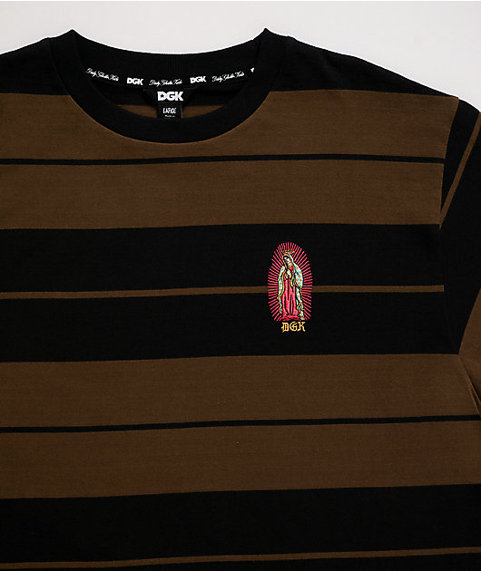 DGK Glory Black & Chocolate Knit T-Shirt
