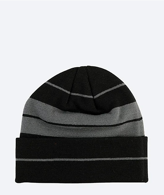 DGK Glory Black & Grey Stripe Beanie