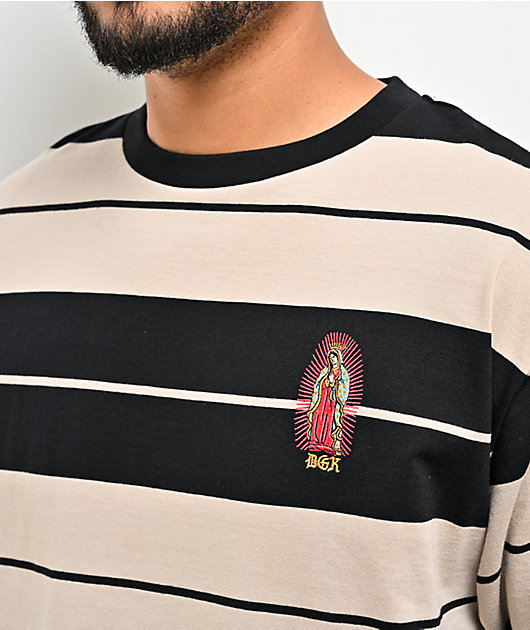 DGK Glory Black & Sand Knit T-Shirt