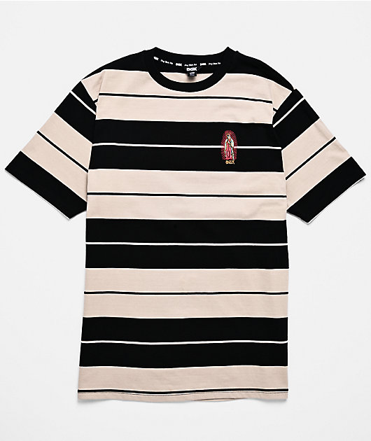 DGK Glory Black & Sand Knit T-Shirt
