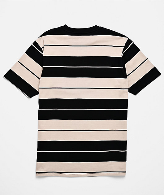 DGK Glory Black & Sand Knit T-Shirt