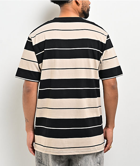 DGK Glory Black & Sand Knit T-Shirt