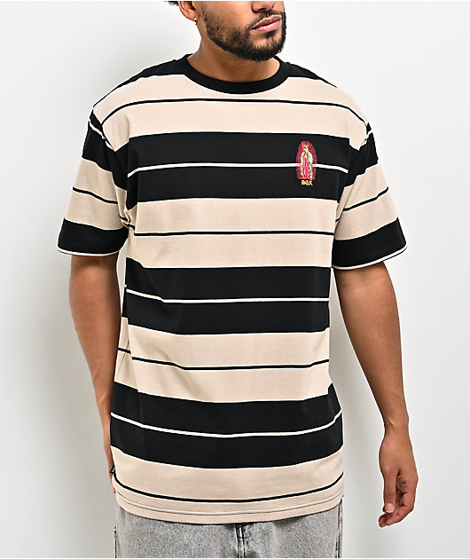 DGK Glory Black & Sand Knit T-Shirt