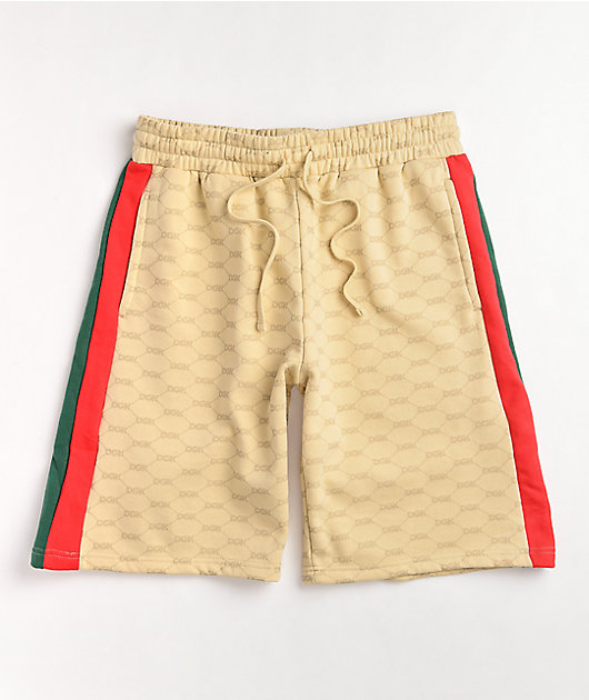 tan shorts