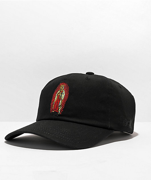 DGK Guadalupe Black Strapback Hat | Zumiez