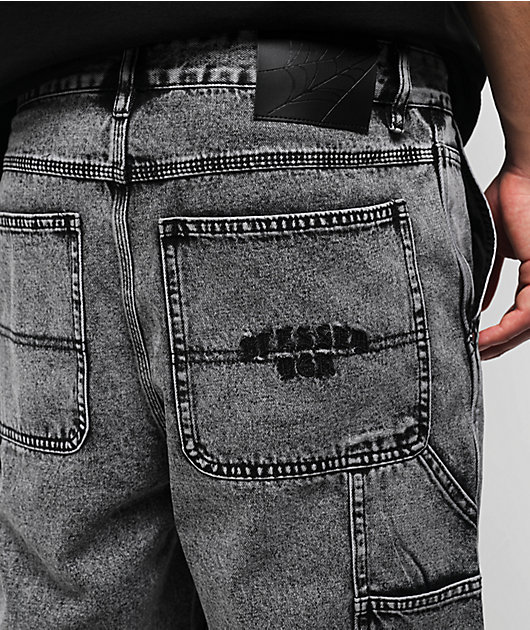 DGK Guadalupe Black Wash Denim Shorts