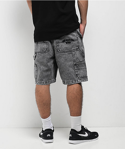 DGK Guadalupe Black Wash Denim Shorts