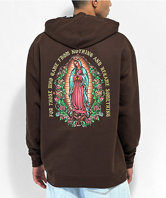 DGK Guadalupe Brown Hoodie Zumiez