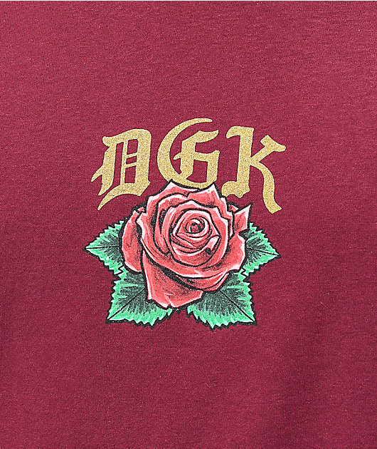 DGK Guadalupe Burgundy T-Shirt