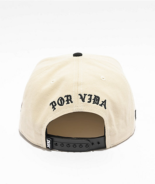 DGK Guerrero Cream & Black Snapback Hat