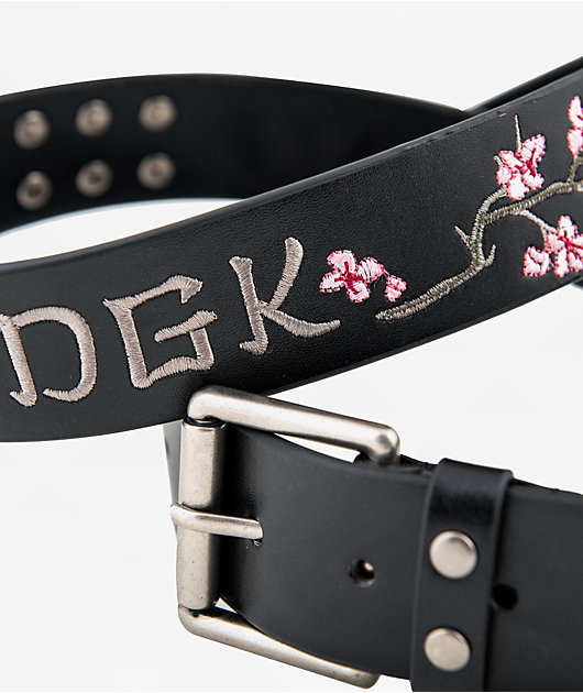 DGK Hanami Embroidered Black Belt