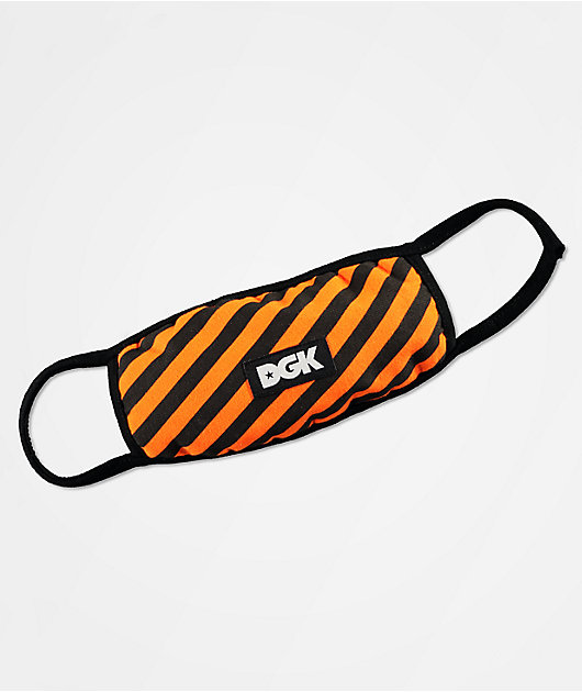 DGK Hazardous bandana negra y naranja