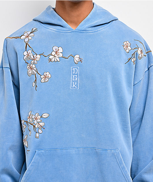 DGK Heavens Blue Wash Hoodie