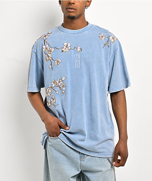DGK Heavens Blue Wash T-Shirt | Zumiez