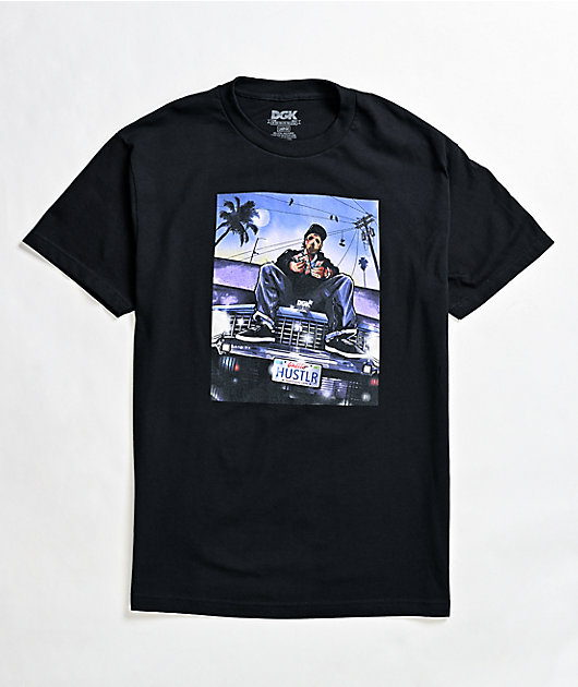 DGK Hustlin Black T-Shirt