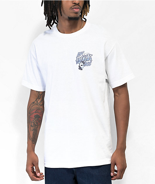 DGK Hyna White T-Shirt 