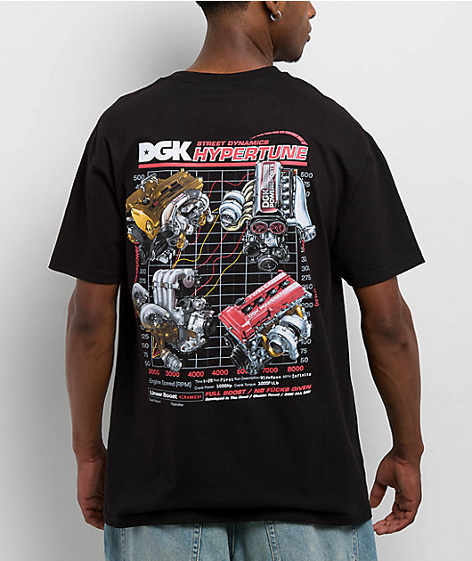 DGK Hyper Tune Black T-Shirt | Zumiez