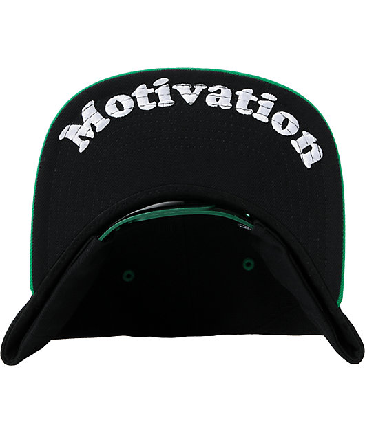 DGK I Love Haters Black & Green Snapback Hat