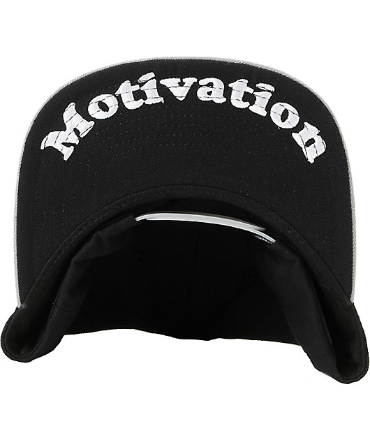 DGK I Love Haters Black Grey Snapback Hat